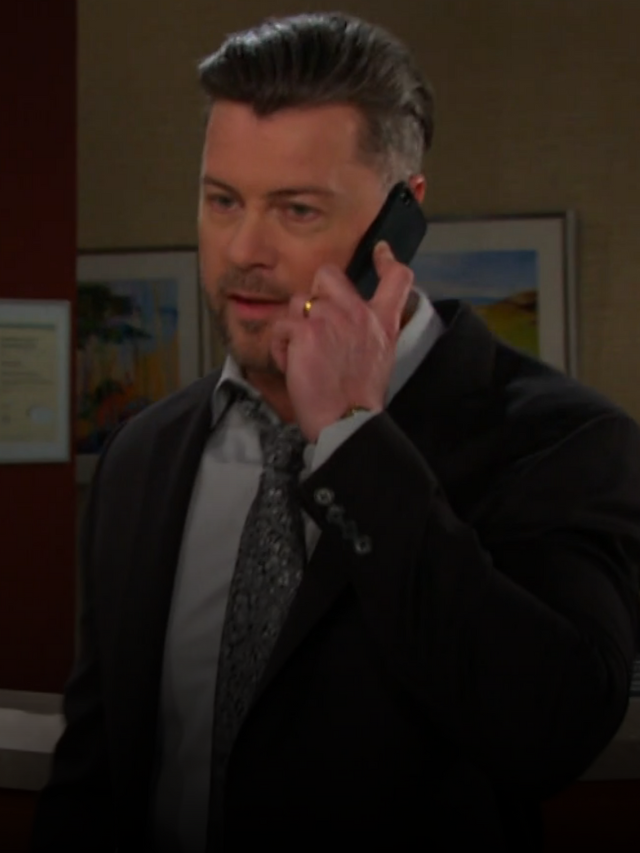 EJ makes a phone call in his latest bid to start trouble on Days of Our Lives