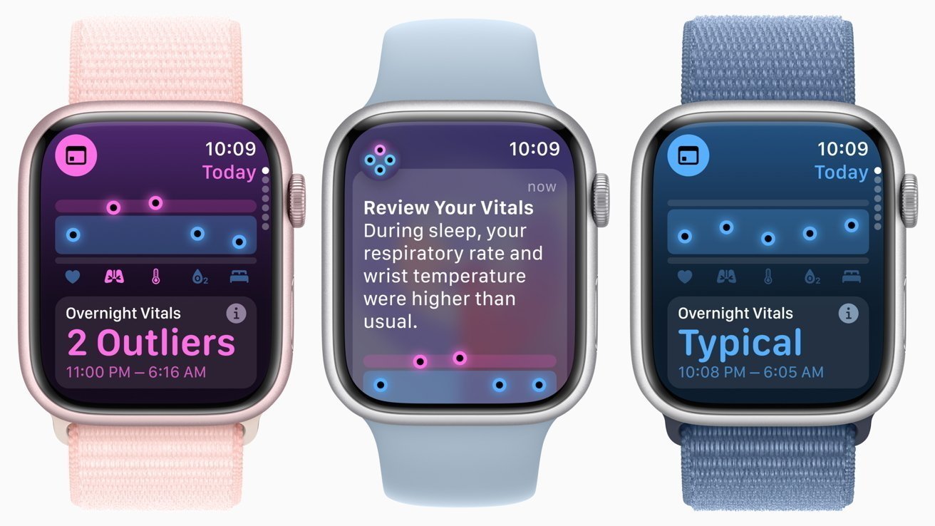 Apple Watch Vitals app can predict when you’re going to be sick days in advance