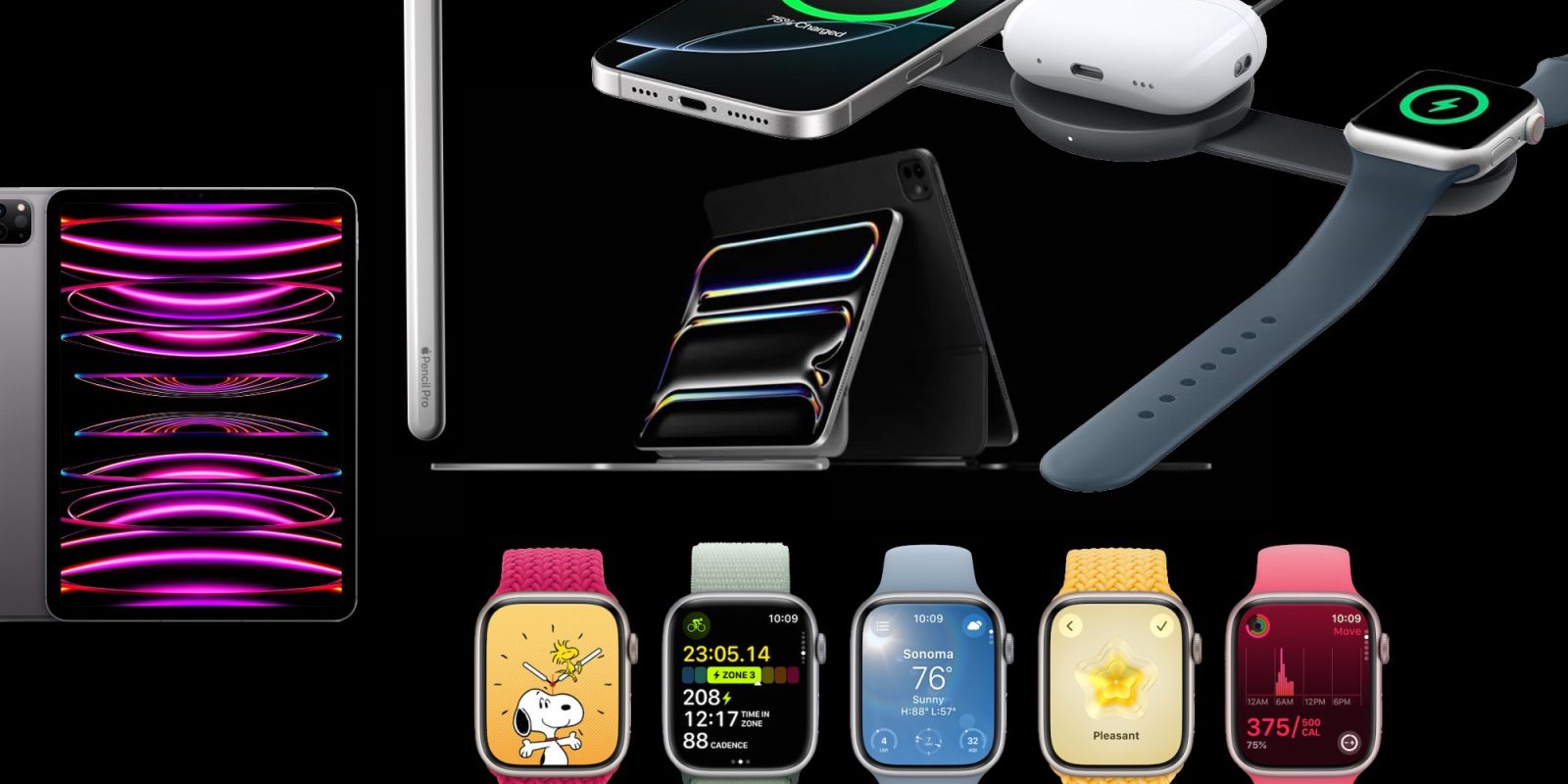 Deals: Apple Watch Series 9 $120 off, Series 10 from $376, M2 iPad Pro $900 off, 15W MagSafe gear, more