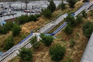 Point Defiance Slides in Tacoma, Washington