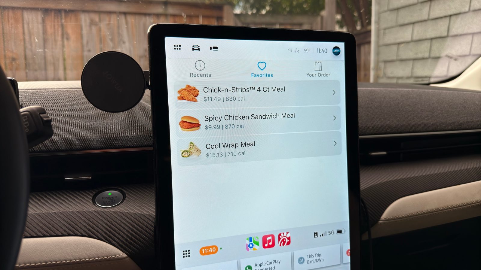 You can now order Chick-fil-A using CarPlay