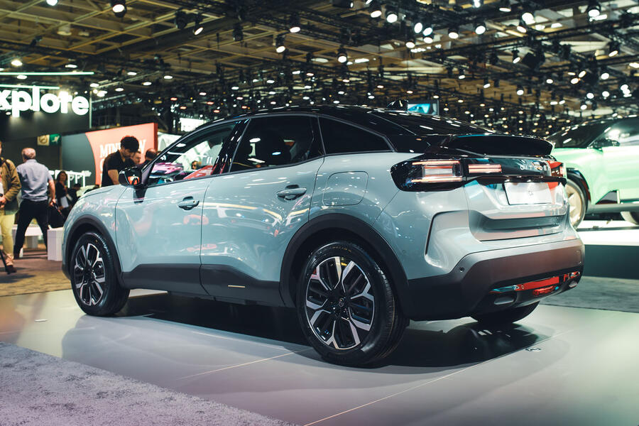 Citroen C4 facelift at the 2024 Paris motor show