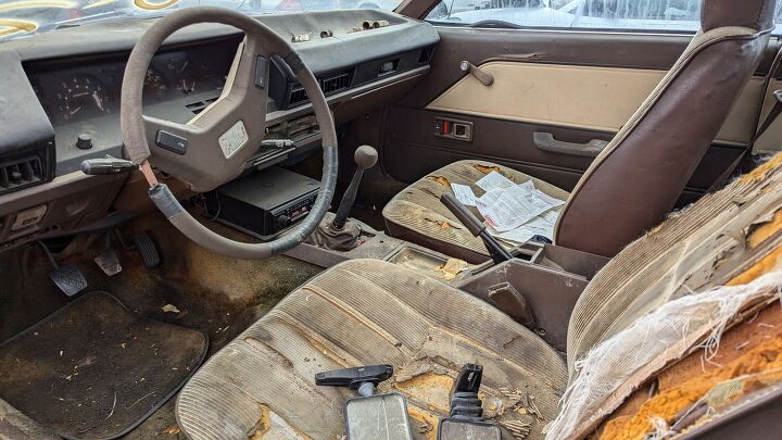 junkyard find 1980 toyota corolla sr5 liftback coupe