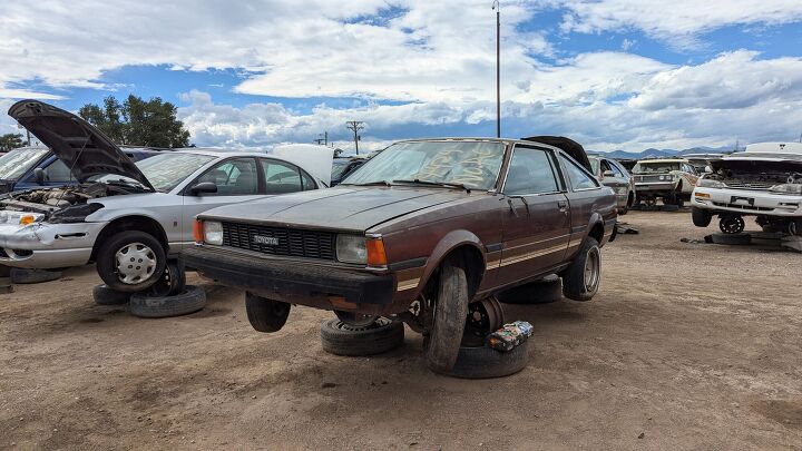 junkyard find 1980 toyota corolla sr5 liftback coupe