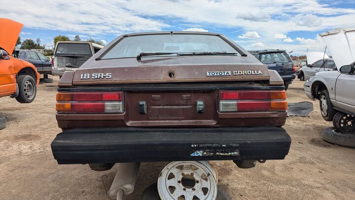 junkyard find 1980 toyota corolla sr5 liftback coupe