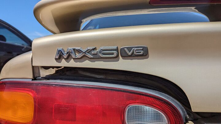 junkyard find 1995 mazda mx 6 ls