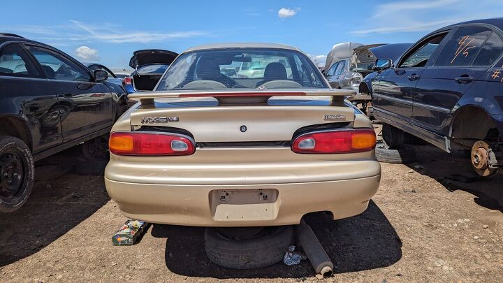 junkyard find 1995 mazda mx 6 ls