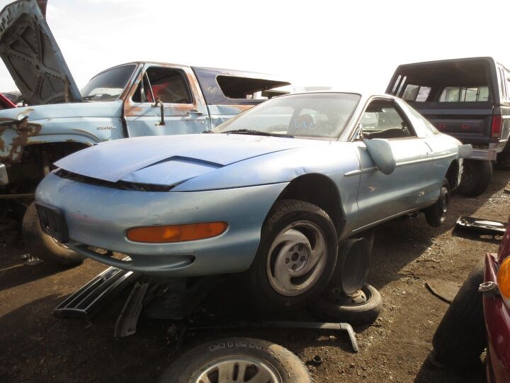 junkyard find 1995 mazda mx 6 ls