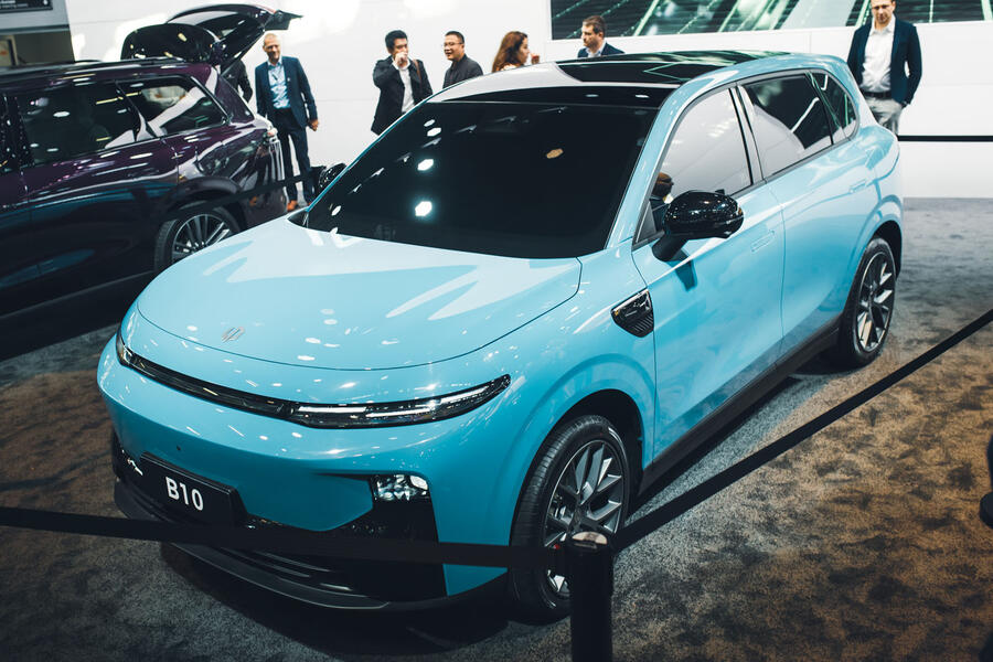 Leapmotor B10 at the 2024 Paris motor show 