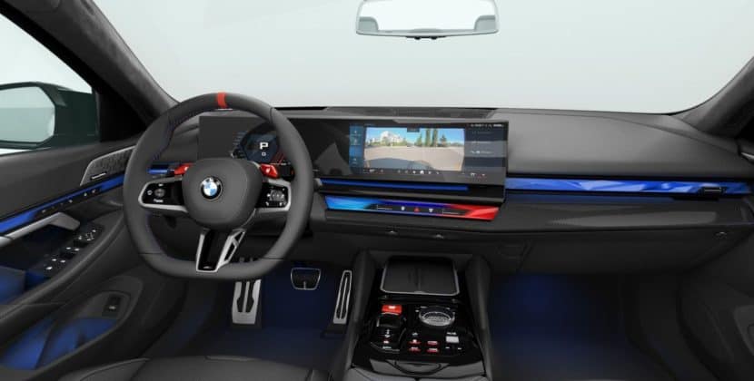 M5 Touring interior - configurator 