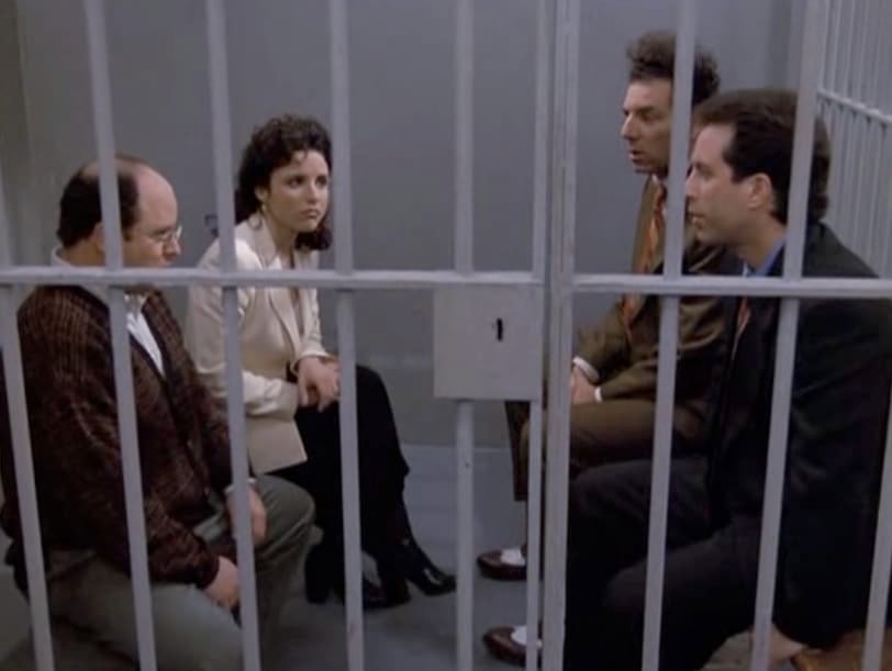 Seinfeld Finale Scene