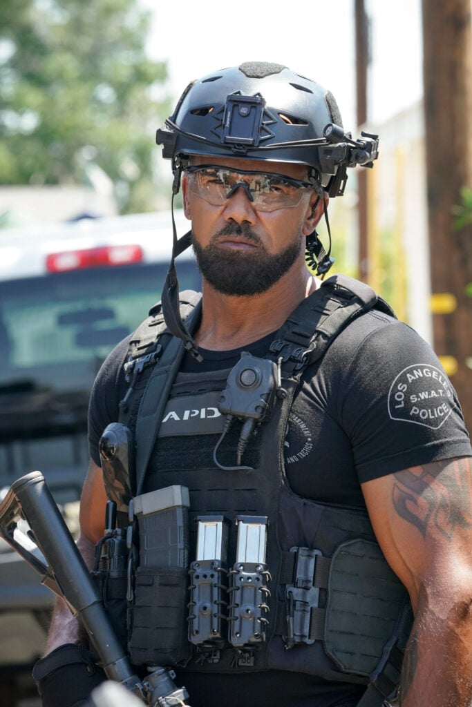 Shemar Moore as Hondo on SWAT