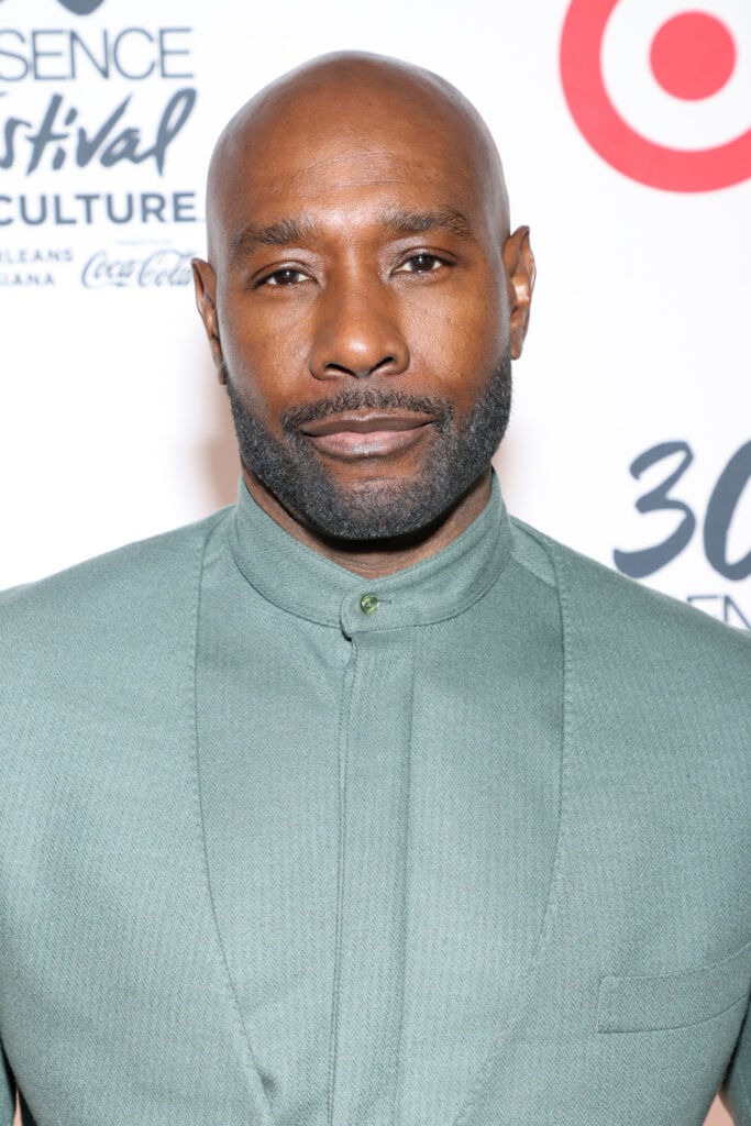 NEW ORLEANS, LOUISIANA - JULY 06: Morris Chestnut speaks onstage during the 2024 ESSENCE Festival Of Cultureâ¢ Presented By Coca-ColaÂ® at Ernest N. Morial Convention Center on July 06, 2024 in New Orleans, Louisiana.