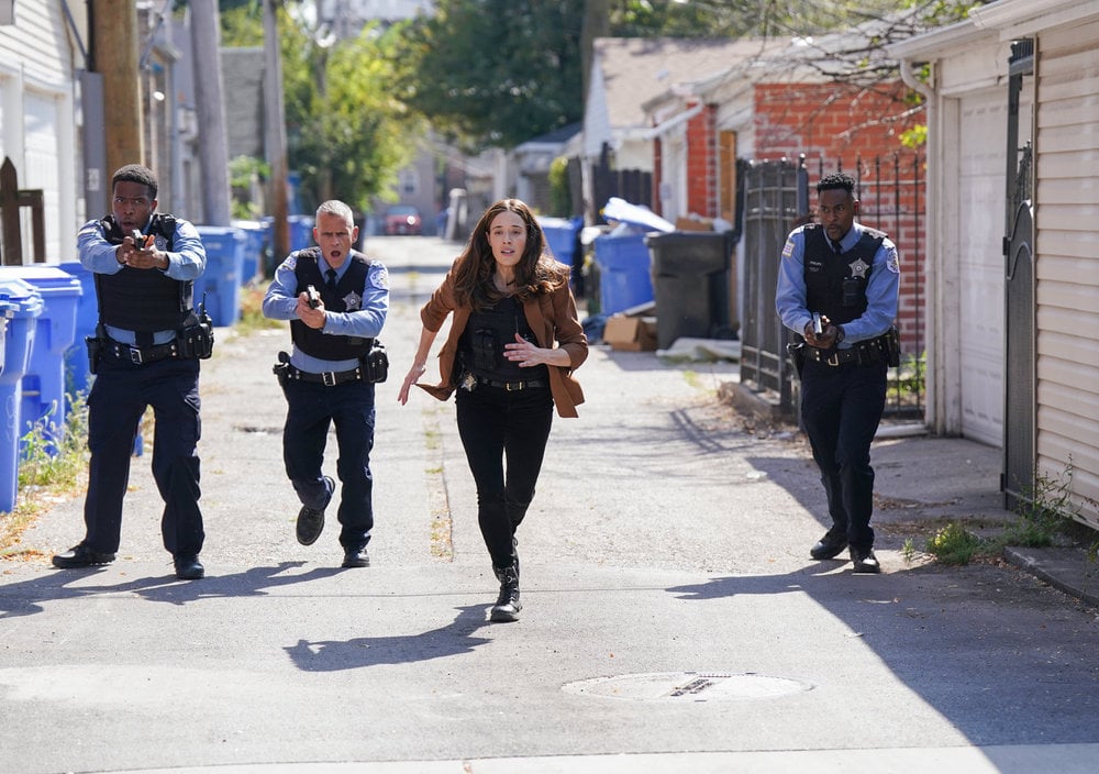 Burgess is on the run as she works on a big case.