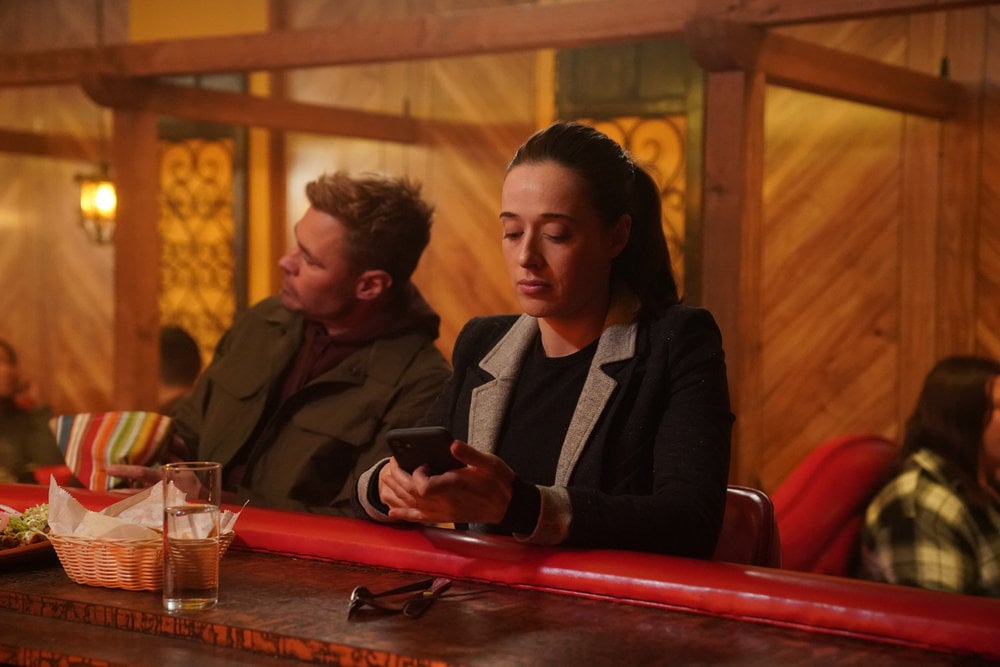 Burzek at the bar.