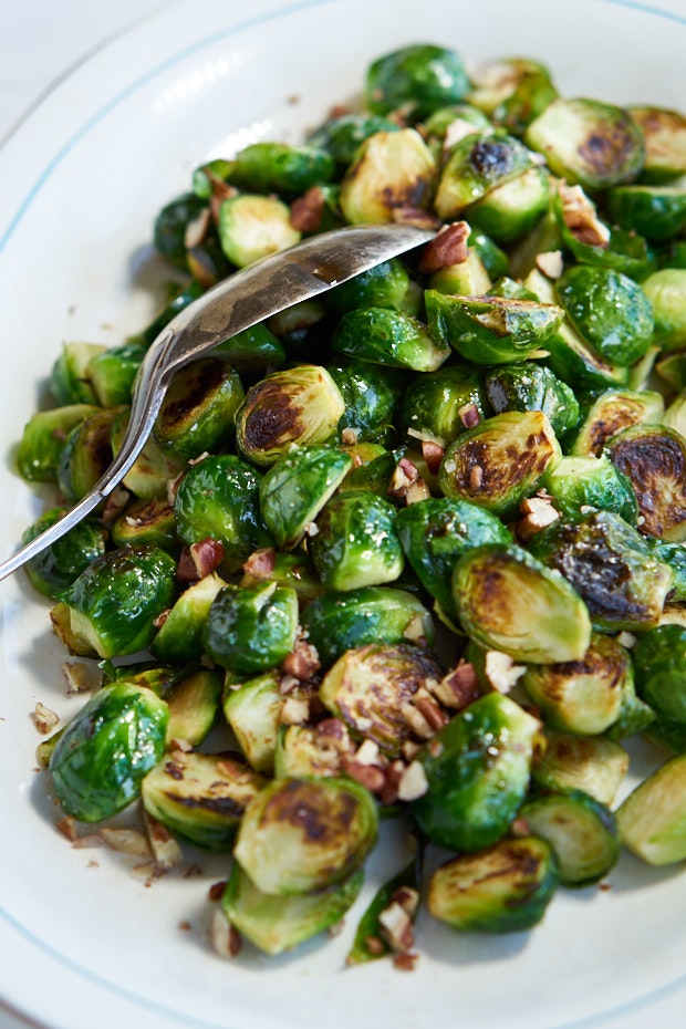 Golden-Crusted Brussels Sprouts