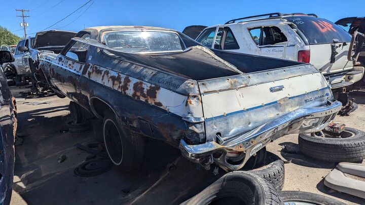 junkyard find 1976 chevrolet el camino classic