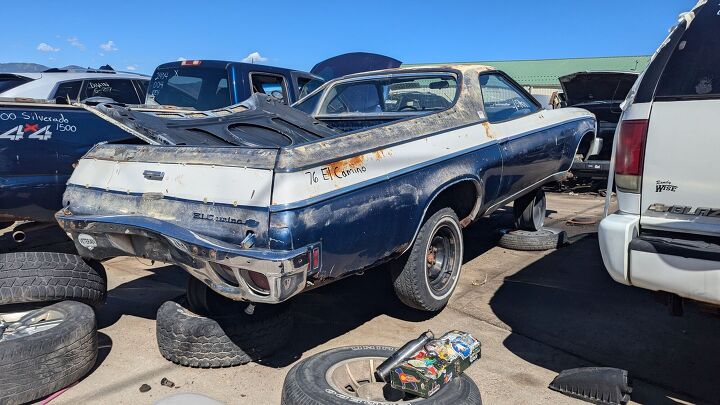 junkyard find 1976 chevrolet el camino classic