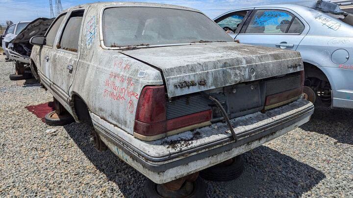 junkyard find 1986 mercury topaz gs lichen this car edition