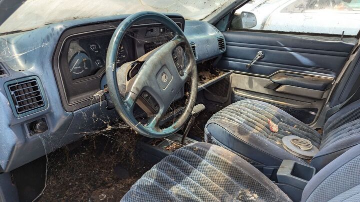 junkyard find 1986 mercury topaz gs lichen this car edition