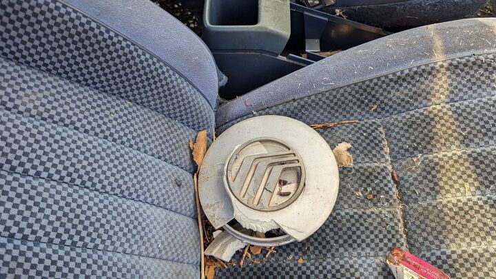 junkyard find 1986 mercury topaz gs lichen this car edition