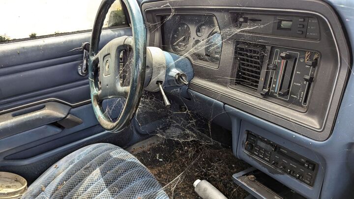 junkyard find 1986 mercury topaz gs lichen this car edition