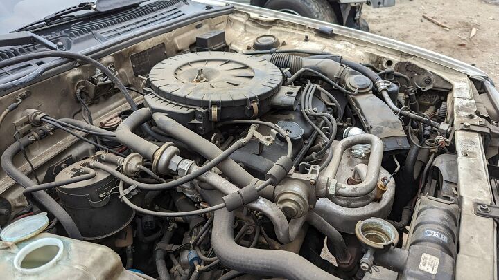 junkyard find 1987 hyundai excel gls four door sedan