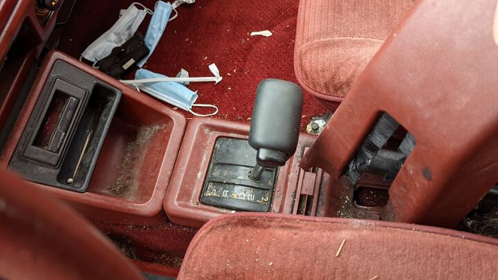 junkyard find 1987 hyundai excel gls four door sedan