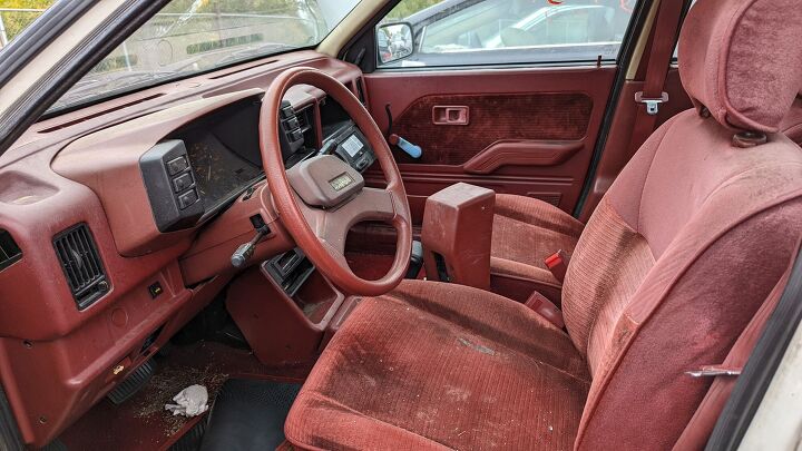 junkyard find 1987 hyundai excel gls four door sedan