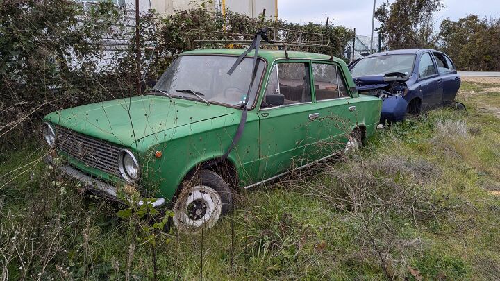 junkyard find lada 1200s