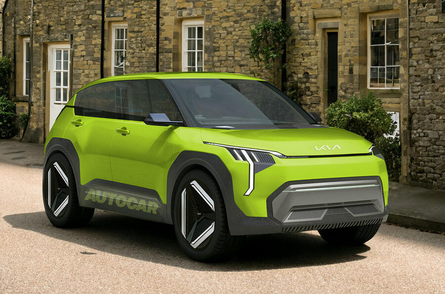 Kia EV2 – Autocar render