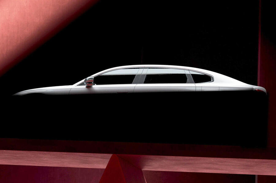 Volvo ES90 teaser – side