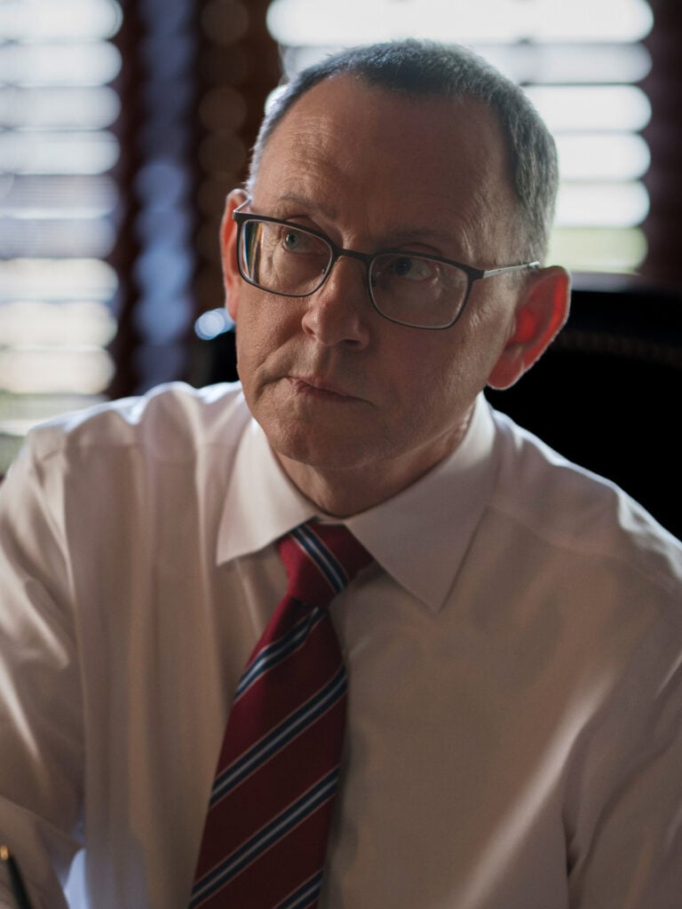 Michael Emerson as Judge Milton Crawford