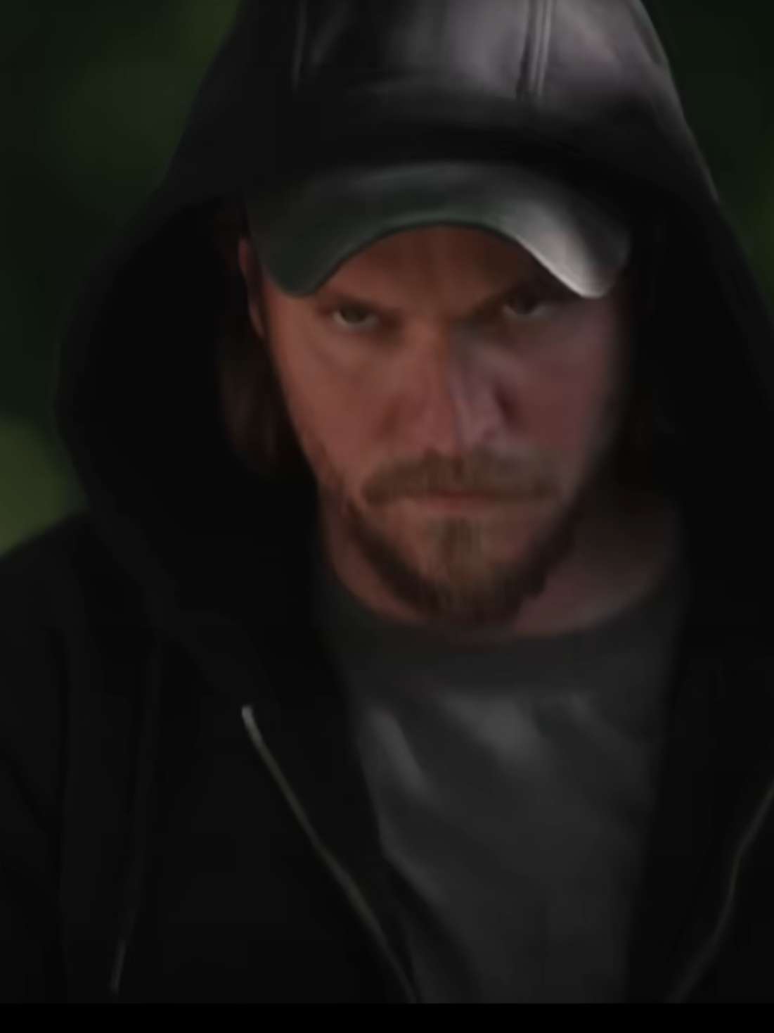 Kayce wearing a hoodie and walking with an angry look in his eyes on Yellowstone Season 12 Episode 5