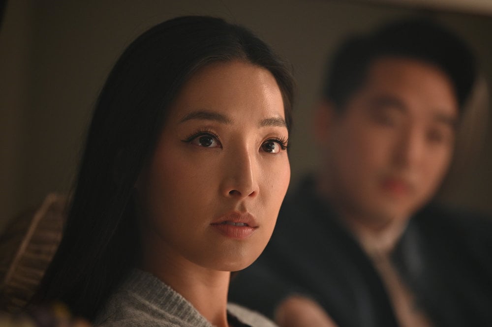 Closeup of a Korean woman on The Irrational Season 2 Episode 7