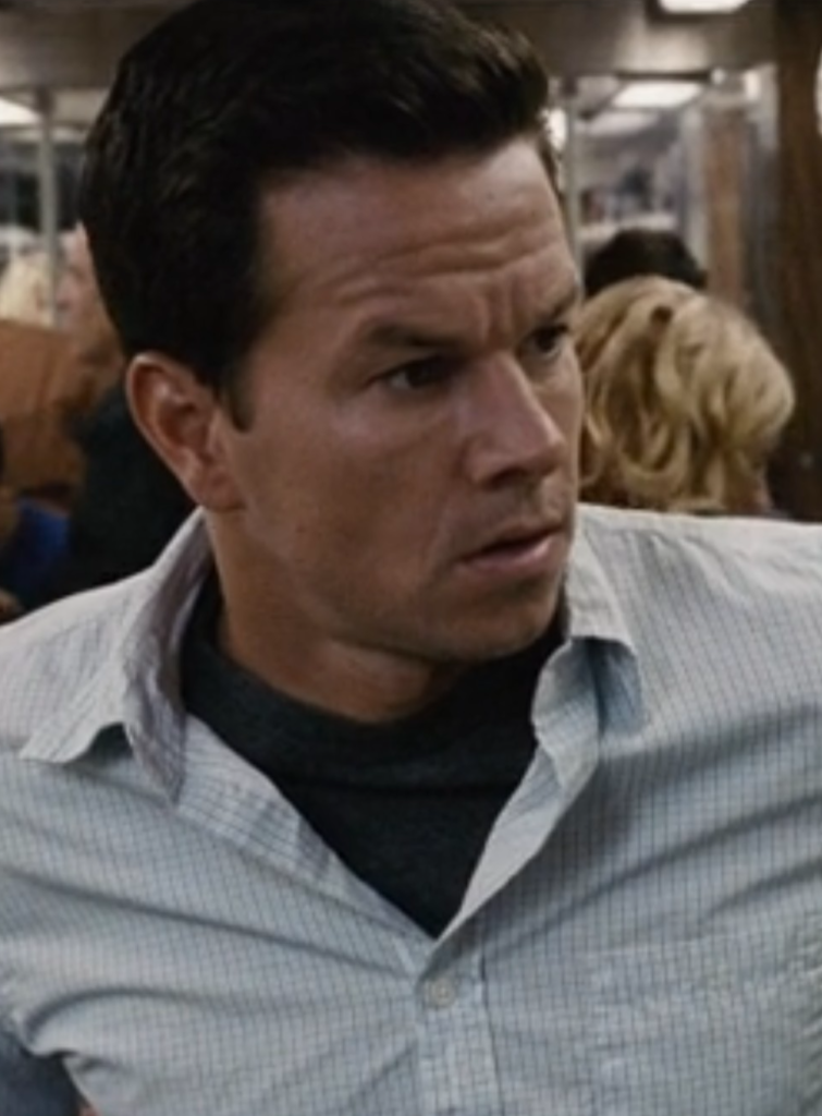 Mark Wahlberg rides the subway in The Happening.