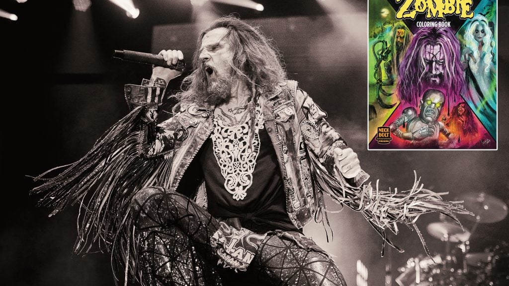 Get Spooky With This New ROB ZOMBIE Official Coloring Book