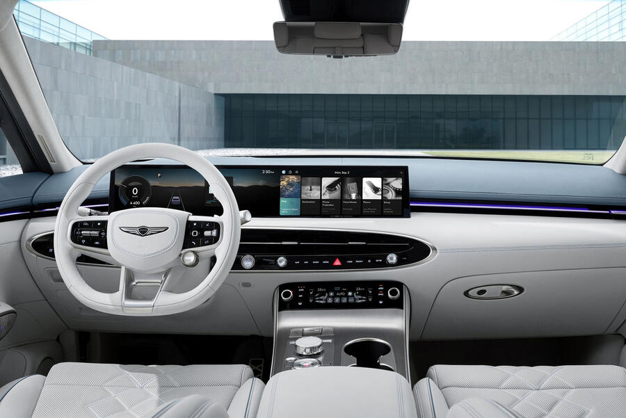 2025 Genesis GV70 Electrified dashboard