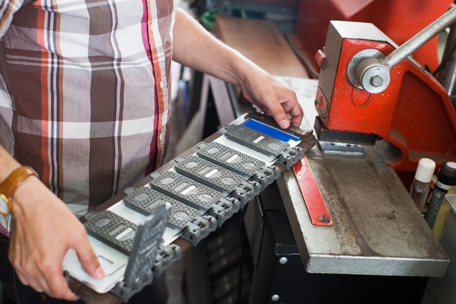 Numberplate manufacturing