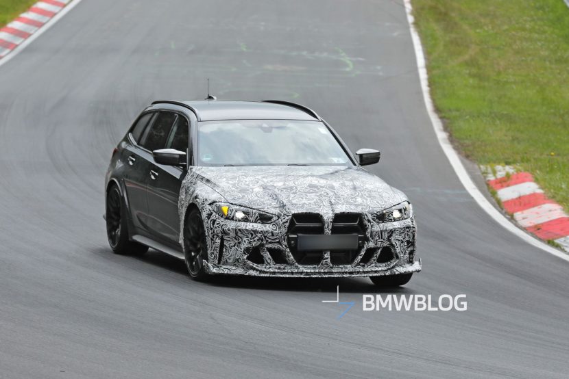 BMW M3 CS Touring Goes Sideways In New Teasers