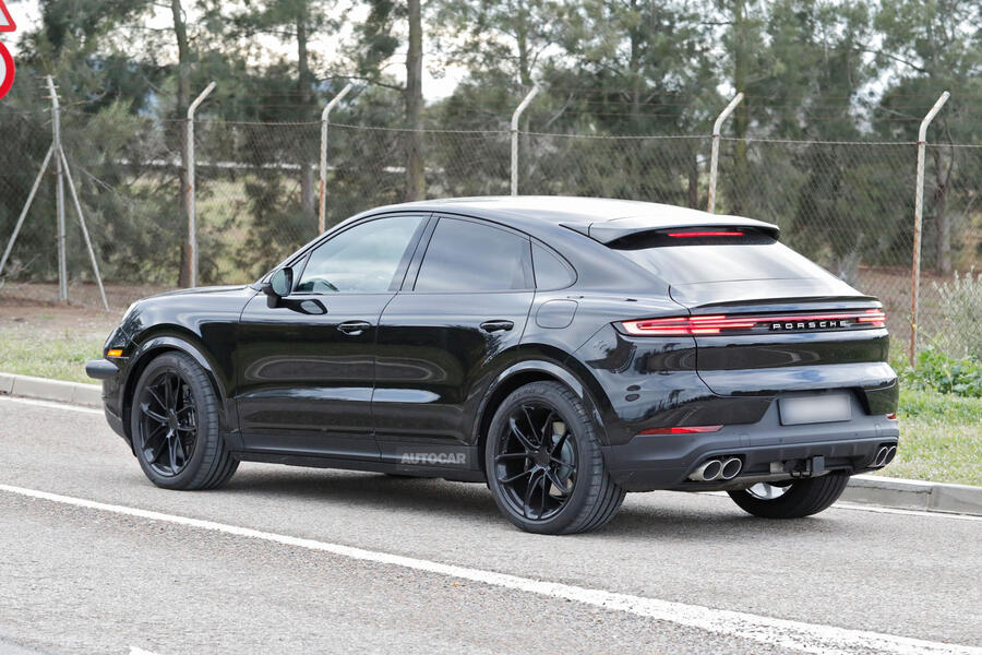 Porsche Cayenne Coupé prototype, rear quarter