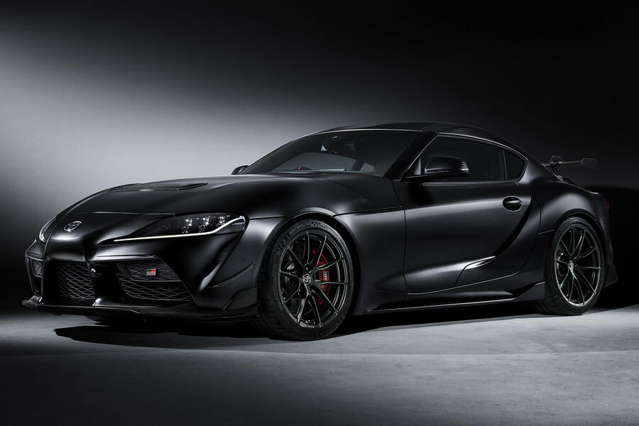 Toyota Supra A90 Final Edition – front quarter