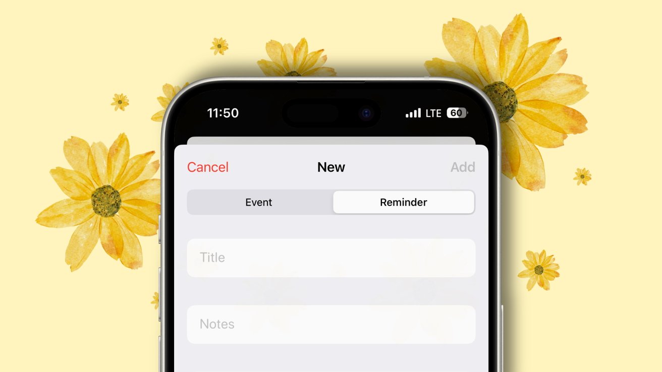 How to create reminders in Calendar in iOS 18