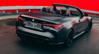 2025 BMW M4 Cabrio In Frozen Deep Grey Doesn’t Go Unnoticed